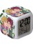 Wekity Anime Çalar Saat Tek Parça LED Kare Saat Zaman, Sıcaklık, Alarm, Tarih ile Dijital Çalar Saat (Yurt Dışından) 1
