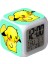 Wekity Pikachu Renkli Çalar Saat LED Kare Saat Zaman, Sıcaklık, Alarm, Tarih ile Dijital Çalar Saat (Yurt Dışından) 1