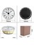 70 mm Saat Ek Parçası Dijital Yuvarlak Kendin Yap Roma Barındırdığı Çan Başı Saat Başı, Kuvars Mekanizması, Metal Saat Dekor, Okul, Oturma Odası Için Sessiz (Yurt Dışından) 3