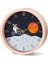 Sevimli Astronot Çalar Saat/13 cm Çocuk Çalar Saat/pil ile Çalışan/sessiz Hiçbir Kene/erkek ve Kız Odası Için Yuvarlak Dekorasyon (Yurt Dışından) 1
