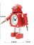 Yatak Odası Çalar Saat, Robot Çalar Saat, Öğrenci Ev Dekorasyonu Masaüstü Saati (Yurt Dışından) 3