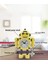 Yatak Odası Çalar Saat, Robot Çalar Saat, Öğrenci Ev Dekorasyonu Masaüstü Saati (Yurt Dışından) 4