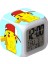 Wekity Pikachu Renkli Çalar Saat LED Kare Saat Zaman, Sıcaklık, Alarm, Tarih ile Dijital Çalar Saat (Yurt Dışından) 1