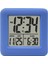 Yumuşak Mavi Küp LCD Çalar Saat 3,55 Inç x 3,55 Inç x 2,75 Inç (Yurt Dışından) 2