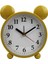 Çocuk Çalar Saat, Karikatür Çalar Saat Küçük Ayı Çalar Saat, Öğrenci Çocuk Ev Dekorasyonu Masaüstü Saati (Sarı Desensiz) (Yurt Dışından) 1
