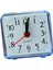 Mini Kare Kuvars Saat Seyahat Çalar Saat Yatak Odası Ev Masa Saati - Mavi (Yurt Dışından) 1