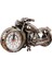 Motosiklet Çalar Saat Retro Motosiklet Çalar Saat Vintage Motosiklet Saat Vintage Raf Saat Vintage Çalar Saat Ev Ofis Masaüstü Dekor ( Pil Gümüş ) (Yurt Dışından) 1