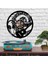 Müzik Vinil Plak Duvar Saati - Gitar Kulaklığı Desenli Vinil Duvar Saati - Vinil Saat - Oturma Odası Duvar Dekoru - Müzik Severler Için Eşsiz Hediyeler (Yurt Dışından) 4