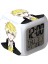 Wekity Anime Çalar Saat Tek Parça LED Kare Saat Zaman, Sıcaklık, Alarm, Tarih ile Dijital Çalar Saat (Yurt Dışından) 1
