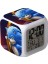 Wekity Sonic The Hedgehog Renkli Çalar Saat LED Kare Saat Zaman, Sıcaklık, Alarm, Tarih ile Dijital Çalar Saat (Yurt Dışından) 1