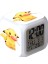 Wekity Pikachu Renkli Çalar Saat LED Kare Saat Zaman, Sıcaklık, Alarm, Tarih ile Dijital Çalar Saat (Yurt Dışından) 1