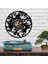 Müzik Vinil Kayıt Duvar Saati - Küçük Maymun Vinil Kayıtlar Duvar Saati - Vinil Saat - Oturma Odası Duvar Dekoru - Müzik Aşığı Için Eşsiz Hediyeler (Yurt Dışından) 4