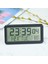 Dijital Masaüstü Saati, Yatak Odası Ev Dekorasyonu Için Elektronik Dijital Çalar Saatler, Zaman/takvim/ısı Göstergeli LCD Ekran, (Siyah) (Yurt Dışından) 1