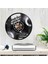 Müzik Vinil Kayıt Duvar Saati - Müzik Aleti Notaları Vinil CD Duvar Saati - Vinil Saat - Oturma Odası Duvar Dekoru - Müzik Severler Için Eşsiz Hediyeler (Yurt Dışından) 3