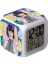 Wekity Anime Çalar Saat Tek Parça LED Kare Saat Zaman, Sıcaklık, Alarm, Tarih ile Dijital Çalar Saat (Yurt Dışından) 1