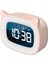 Justup Çocuklar Çalar Saat Gece Lambası ile Kademesiz Karartma Sevimli Kedi Kulak Dijital Saat Erkekler ve Kızlar Için --- Pembe (Yurt Dışından) 1