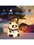 Panda Hediyeleri, Küçük Bebek Kızları Için Panda Ayı Hayvan Lambası, 7 Renk Değişen Silikon Gece;ht Işık;ht.smiling Panda (Yurt Dışından) 2