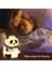 Panda Hediyeleri, Küçük Bebek Kızları Için Panda Ayı Hayvan Lambası, 7 Renk Değişen Silikon Gece;ht Işık;ht.smiling Panda (Yurt Dışından) 4