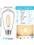Vintage LED Edison Ampuller 6W, Eşdeğer 60W Akkor, Sıcak Beyaz 2700K, 80+ Crı'lı ST58 Antika LED Filament Ampuller, E26 Orta Taban, Kısılabilir, Şeffaf Cam, 6'lı Paket (Yurt Dışından) 3