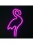 Flamingo Neon Işık; Ht LED Neon Tabela Duvar Dekoru Veya USB Powered Neon Işık; Hts Flamingo Neon Tabelalar Işık; Çocuk Odası, Parti, Bar, Parti, Noel, Noel-Pembe Flamingo Için Ht Up (Yurt Dışından) 2