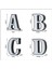 LED Marquee Letter Light;hts-Dıy Marquee Light;hts Up Letter Signs 26 Alfabe Işaretleri Düğün, Doğum Günü, Parti, Bar Dekorasyonu (Mektup B) (Yurt Dışından) 5
