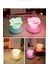 USB Şarj Gül Çiçek Gece Ht Işık Ht 3 Hızlı Dokunmatik Romantik Masa Lambası LED Silikon Atmosfer Işık Çocuklar ve Arkadaşlar Için Ht Hediye, Pembe (Yurt Dışından) 4
