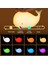 Çocuklar Için Balina Gece Lambası, Musluk Kontrollü Sevimli Kreş Renk Değiştiren Balina Işık, Şarj Edilebilir Taşınabilir Squishy Silikon Gece Bebek ve Küçük Çocuklar Için Hediyeler (Yurt Dışından) 3