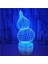 Yaratıcı Kabak Modeli 3D Görsel Gece Işık LED 16 Renk Uzaktan Kumanda Atmosfer Masa Lambası USB Uyku Aydınlatma Yatak Odası Dekor Çocuklar Hediye (Stil 4) (Yurt Dışından) 1