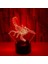 3D LED Illüzyon Lamba, Gece Işığı 16 Renk Kısılabilir USB ile Güçlendirilmiş Uzaktan Kumandalı Dokunmatik Kontrol Scorpion (Yurt Dışından) 1