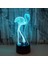 Optik Illüzyon 3D Flamingolar Gece Işık 16 Renk Değiştirme USB Powered Uzaktan Kumanda Dokunmatik Anahtarı Dekor Lamba LED Masa Masa Lambası Çocuk Noel Doğum Günü Hediyesi (Yurt Dışından) 1