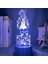 Yedi Ölümcül Günah LED Gece;ht Işık;ht Jericho Lamba Yatak Odası Dekoru Için Doğum Günü Hediyesi Yedi Ölümcül Günah Jericho Işık;ht 3D Lamba Anime (Yurt Dışından) 1