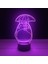 LED Gece Lambası Çocuklar Için 3D Lamba Erkek Kız Bebek Odası Dekor Güzel Çocuklar LED Gece Lambası Çocuk Hediye Totoro Şemsiye Doğum Günü Hediyesi Yatak Odası Gece Gecesi 16 Renk (Yurt Dışından) 4