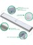LED Hareket Algılama Dolap Işığı, Dolap Altı Dolap Işığı Mutfak Işığı, Dolap Gece Işığı Işık Şeridi Aynalı Dolap Etiket Manyetik Şerit (Sıcak Işık, 3 Parça) (Yurt Dışından) 2