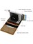 Özelleştirme Karbon Fiber Kart Tutucu Cüzdan Erkekler Kişiselleştirilmiş Rfid Siyah Sihirli Üç Katlı Deri Ince Mini Cüzdan Para Erkek Çanta (Yurt Dışından) 4