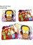 Anime Homer Bart Marge Pu Kısa Cüzdan Bifold Fotoğraf Kartı Tutucu Katmanlar Deri Erkek Kız Zip Cep Kadın Renkler Bozuk Para Cüzdanı (Yurt Dışından) 3