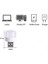 Güncelçarşı 6 Adet Taşınabilir USB Mini LED Lamba, Mini Gece Lambası, Kitap Okuma Lambası, Loş Ortam Işığı 2