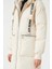 Kadın Mont Ekru 5