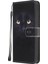 Samsung Galaxy A52 4G/5G/A52S Için Desen Koruyucusu 5g Çapraz Doku Deri Deri Cüzdan Case-Cat Yüz (Yurt Dışından) 2