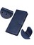 Cep Telefonu Kapağı Samsung Galaxy A32 5G/M32 5g Pu Deri Telefon Koruyucusu Case-Mavi (Yurt Dışından) 2