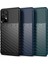 Thunder Serisi Şok Emilim Yumuşak Tpu Twıll Doku Tasarım Telefon Kabuğu Samsung Galaxy A52 4G/5G/A52S 5g-Black (Yurt Dışından) 3