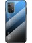 Tpu+Pc+Cam Renk Gradyan Deseni Samsung Galaxy A52 4G/5G/A52S 5g-Blue/siyah Için Süper Ince Cep Telefonu Kılıfı (Yurt Dışından) 1