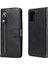 Samsung Galaxy A02S (164.2X75.9X9.1MM) Için Fermuar Cep Deri Cüzdan Standı Çantası (Yurt Dışından) 3