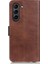 Samsung Galaxy S21 Fe-Coffe Için Manyetik Çift Toka Pu Deri Koruyucu Cüzdan Kasası (Yurt Dışından) 5