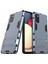 Samsung Galaxy A02S (164.2X75.9X9.1MM) Için Plastik+Tpu Hibrid Kasa Kickstand Kabuğu (Yurt Dışından) 2