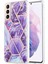 Mermer Desen Elektrapan Imd 2.0mm Tpu Koruyucu Samsung Galaxy S21+5G Tarzı C Için Kapak (Yurt Dışından) 1
