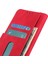Samsung Galaxy A32 4g Için Khazneh Cüzdan Tasarım Telefon Kılıfı, Retro Style Pu Deri Deri Şok Geçirmez Flip Kapak Stand-Red ile (Yurt Dışından) 4