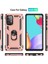 Samsung Galaxy A52 4G/5G/A52S 5g-Rose Gold Için Zırh Anti-Fall Metal Yüzük Kickstand Tasarım Hibrit Pc Tpu Kabuğu (Yurt Dışından) 3