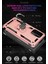 Samsung Galaxy A52 4G/5G/A52S 5g-Rose Gold Için Zırh Anti-Fall Metal Yüzük Kickstand Tasarım Hibrit Pc Tpu Kabuğu (Yurt Dışından) 4