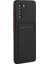 Samsung Galaxy S21+5G-BLACK Için Kart Yuvası ile Yumuşak Tpu Telefon Kılıfı Kapağı (Yurt Dışından) 4
