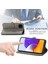 Samsung Galaxy A22 4g (Ab Versiyonu) Için Kabartmalı Mandala Çiçek Pu Deri Çanta Standı Cüzdanı -Grey (Yurt Dışından) 5